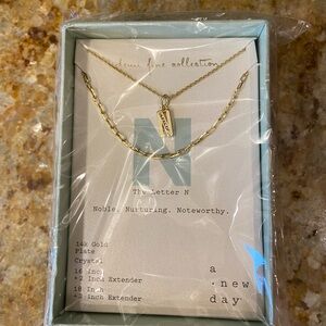 A New Day Gold Plated Necklace Set